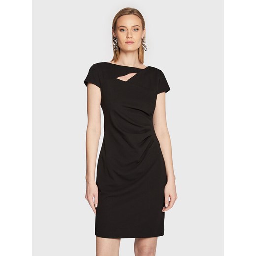 DKNY Sukienka codzienna DD2H1240 Czarny Regular Fit ze sklepu MODIVO w kategorii Sukienki - zdjęcie 182735263