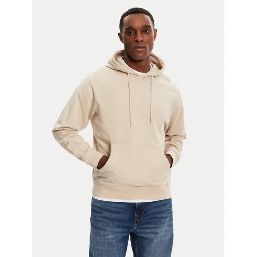 Jack&Jones Bluza Charge 12257852 Beżowy Loose Fit ze sklepu MODIVO w kategorii Bluzy męskie - zdjęcie 182735332
