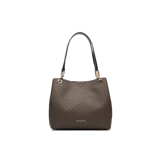 MICHAEL Michael Kors Torebka Kensington 30F3G8KT7B Brązowy ze sklepu MODIVO w kategorii Torby Shopper bag - zdjęcie 182735350