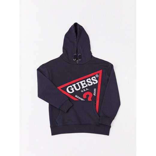 Guess Bluza L2YQ07 KAD70 Granatowy Oversize ze sklepu MODIVO w kategorii Bluzy chłopięce - zdjęcie 182735481