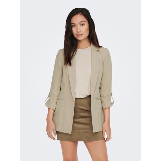 ONLY Marynarka Kayle-Orleen 15218743 Beżowy Regular Fit ze sklepu MODIVO w kategorii Marynarki damskie - zdjęcie 182735550