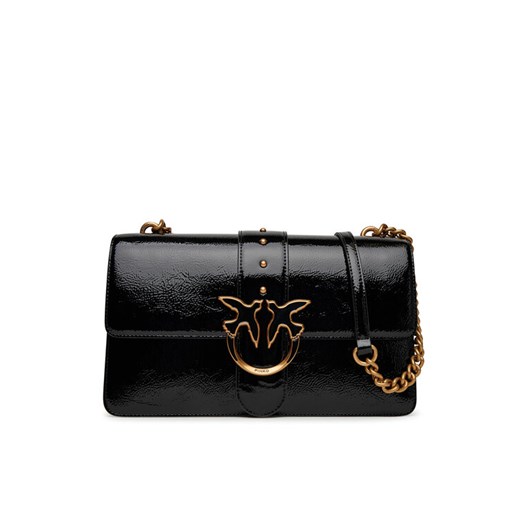 PINKO Torebka Love One Light Cl PE 25 PLTT 105313 A1UV Czarny ze sklepu MODIVO w kategorii Kopertówki - zdjęcie 182735574
