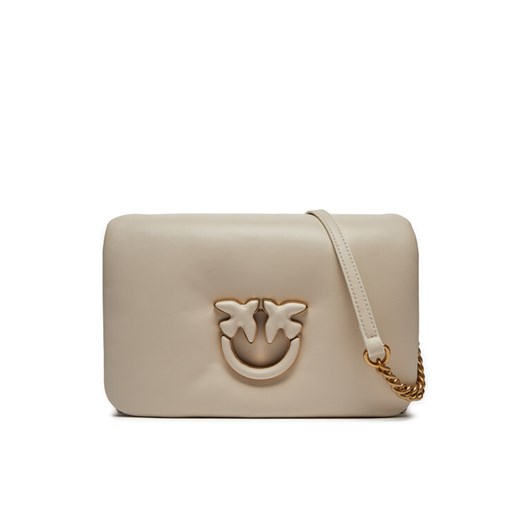 Pinko Torebka Love Click Puff Classic PE 24 PLTT 101585 A10F Écru ze sklepu MODIVO w kategorii Listonoszki - zdjęcie 182735614