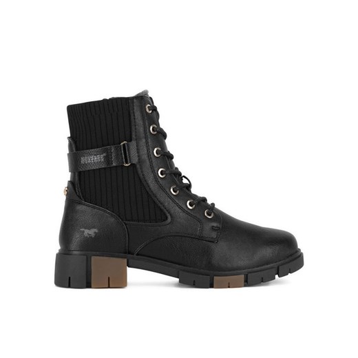 Mustang Botki 1443-502 Czarny ze sklepu MODIVO w kategorii Botki - zdjęcie 182735640
