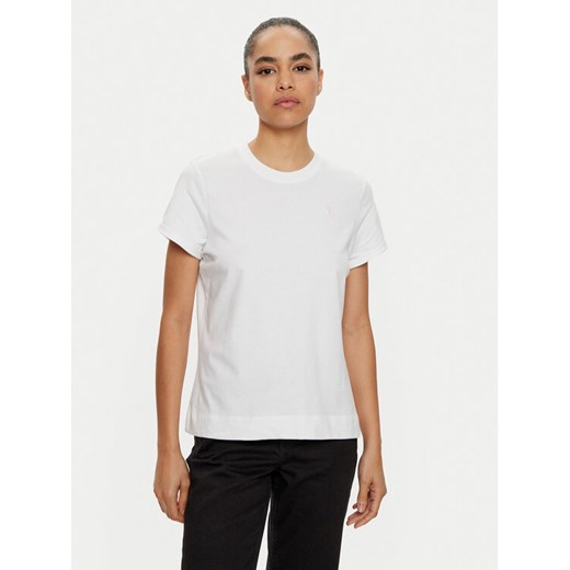 U.S. Polo Assn. T-Shirt WUP0634 Biały Regular Fit ze sklepu MODIVO w kategorii Bluzki damskie - zdjęcie 182735810