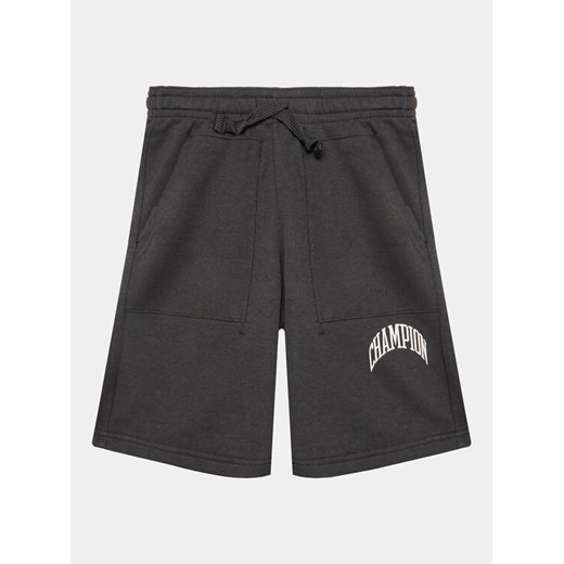 Champion Szorty sportowe 306361 Czarny Regular Fit ze sklepu MODIVO w kategorii Spodenki chłopięce - zdjęcie 182735824