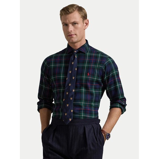 Polo Ralph Lauren Koszula 710922281003 Zielony Custom Fit Polo Ralph Lauren XL MODIVO