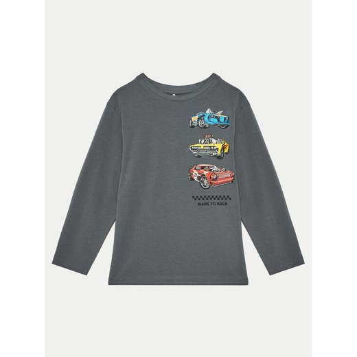 NAME IT Bluzka 13238369 Szary Regular Fit ze sklepu MODIVO w kategorii T-shirty chłopięce - zdjęcie 182735900