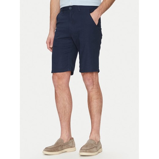 Blend Szorty materiałowe 20717870 Granatowy Regular Fit ze sklepu MODIVO w kategorii Spodenki męskie - zdjęcie 182735921