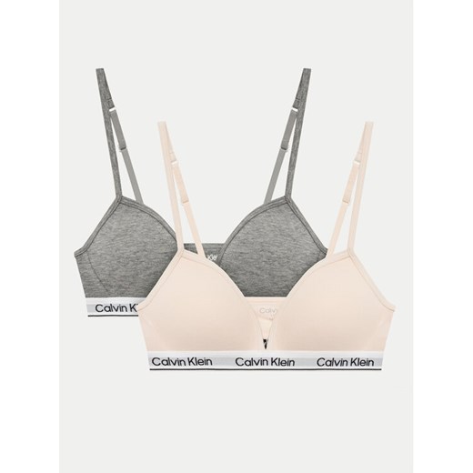 Calvin Klein Underwear Komplet 2 biustonoszy G80G800741 Kolorowy ze sklepu MODIVO w kategorii Staniki dla dziewczynki - zdjęcie 182735923