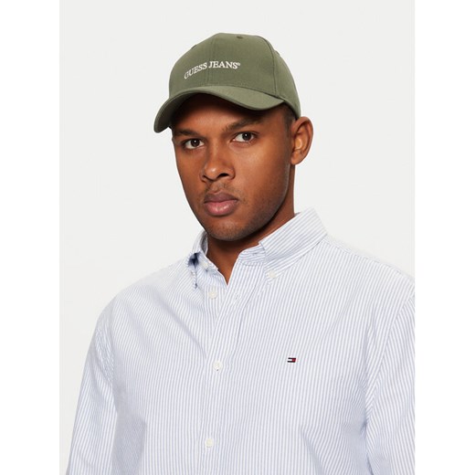 Guess Jeans Czapka z daszkiem M4BZ26 WF8V1 Khaki ze sklepu MODIVO w kategorii Czapki z daszkiem męskie - zdjęcie 182735970