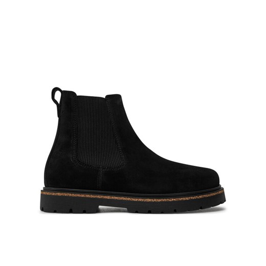 Birkenstock Sztyblety Highwood Slip On Mid W Leve 1028211 Czarny ze sklepu MODIVO w kategorii Botki - zdjęcie 182736020