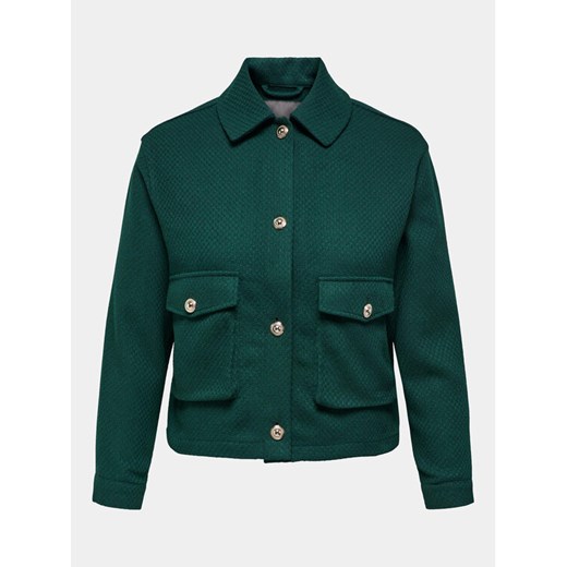 ONLY Carmakoma Kurtka przejściowa Emily 15307484 Zielony Regular Fit ze sklepu MODIVO w kategorii Kurtki damskie - zdjęcie 182736103
