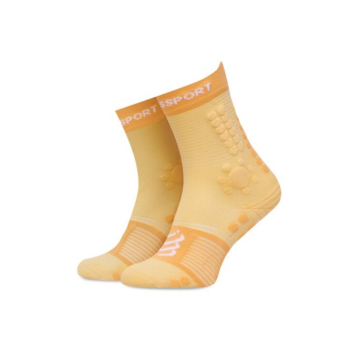 Compressport Skarpety wysokie unisex Pro Racing Socks v4.0 Trail XU00048B Żółty ze sklepu MODIVO w kategorii Skarpetki męskie - zdjęcie 182736221