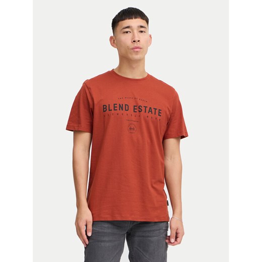 Blend T-Shirt 20717160 Czerwony Regular Fit ze sklepu MODIVO w kategorii T-shirty męskie - zdjęcie 182736241