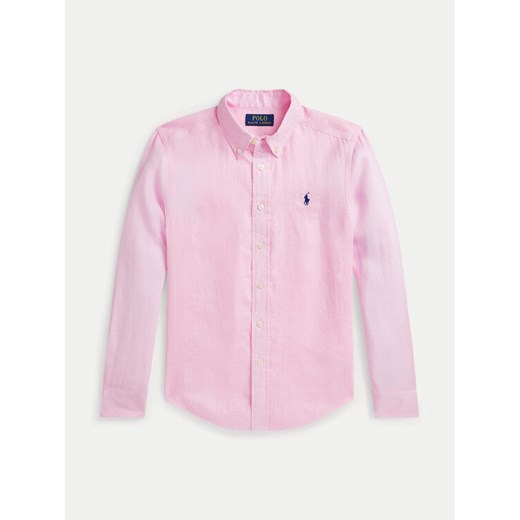 Polo Ralph Lauren Koszula 323967600002 Różowy Regular Fit ze sklepu MODIVO w kategorii Koszule chłopięce - zdjęcie 182736344