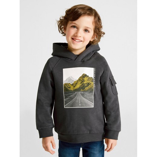 Mayoral Bluza 4452 Szary Regular Fit ze sklepu MODIVO w kategorii Bluzy chłopięce - zdjęcie 182736362