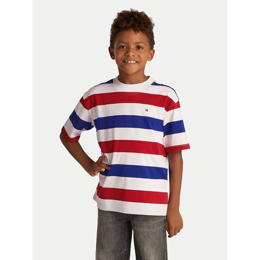 Tommy Hilfiger T-Shirt Essential Archive KB0KB09646 D Kolorowy Regular Fit ze sklepu MODIVO w kategorii T-shirty chłopięce - zdjęcie 182736420