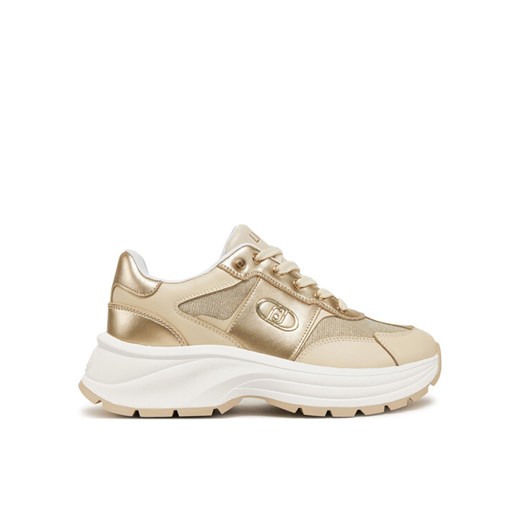 Liu Jo Sneakersy Eva 02 BA5065 PX620 Beżowy ze sklepu MODIVO w kategorii Buty sportowe damskie - zdjęcie 182736442
