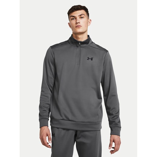 Under Armour Bluza Armor Fleece 1373358 Szary Regular Fit ze sklepu MODIVO w kategorii Bluzy męskie - zdjęcie 182736463