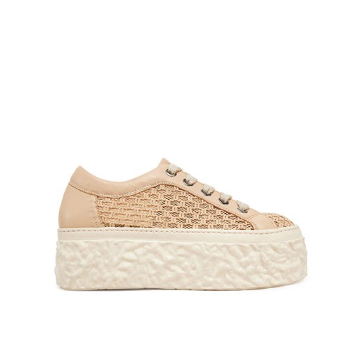 AGL Sneakersy Magma Mesh D776007PGKA231G492 Brązowy ze sklepu MODIVO w kategorii Buty sportowe damskie - zdjęcie 182736480