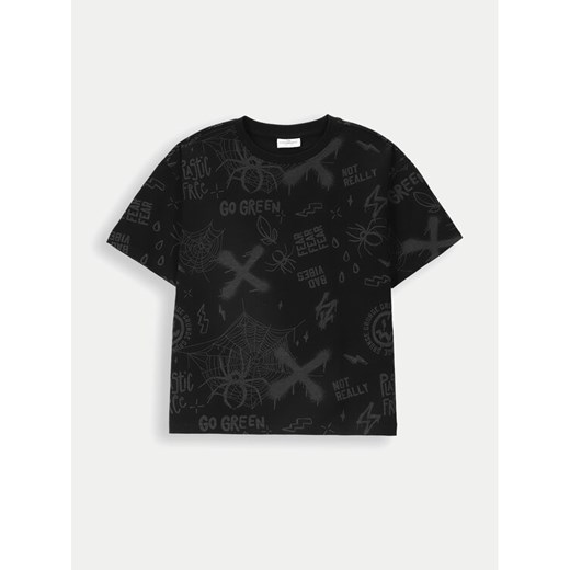 Coccodrillo T-Shirt ZC4143202GBJ Czarny Regular Fit ze sklepu MODIVO w kategorii T-shirty chłopięce - zdjęcie 182736481