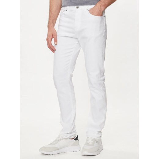 KARL LAGERFELD Jeansy 265840 542862 Biały Regular Fit ze sklepu MODIVO w kategorii Jeansy męskie - zdjęcie 182736492