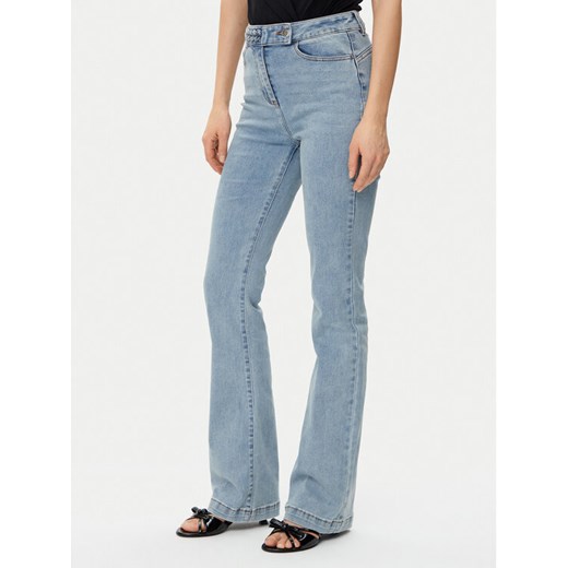 Morgan Jeansy 222-PKELY Niebieski Straight Fit ze sklepu MODIVO w kategorii Jeansy damskie - zdjęcie 182736513