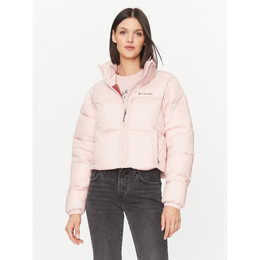 Columbia Kurtka zimowa Puffect™ Cropped Jacket Różowy Regular Fit ze sklepu MODIVO w kategorii Kurtki damskie - zdjęcie 182736522