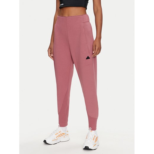 adidas Spodnie dresowe Z.N.E. IW7771 Różowy Regular Fit XL MODIVO