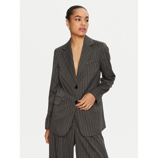 Liu Jo Marynarka WF4303 T0788 Szary Regular Fit ze sklepu MODIVO w kategorii Marynarki damskie - zdjęcie 182736562