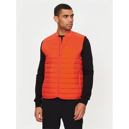 Calvin Klein Kamizelka K10K111462 Pomarańczowy Regular Fit ze sklepu MODIVO w kategorii Kamizelki męskie - zdjęcie 182736602