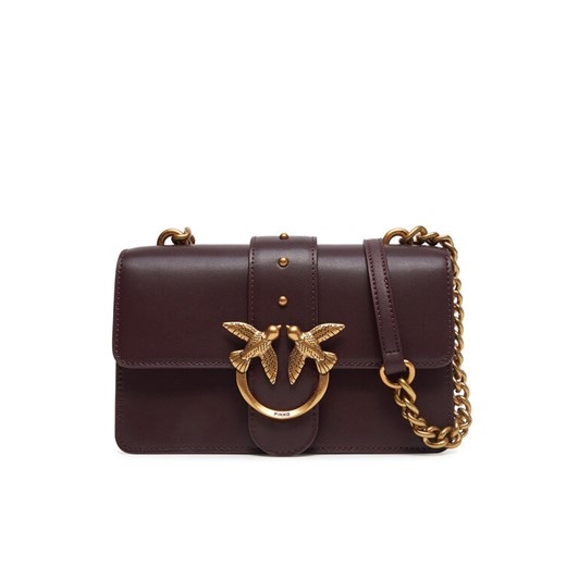 PINKO Torebka Love One Mini Cl PE 25 PCPL 100059 A0F1 Fioletowy ze sklepu MODIVO w kategorii Kopertówki - zdjęcie 182736623