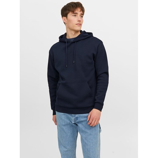 Jack&Jones Bluza Bradley 12249340 Granatowy Relaxed Fit ze sklepu MODIVO w kategorii Bluzy męskie - zdjęcie 182736750