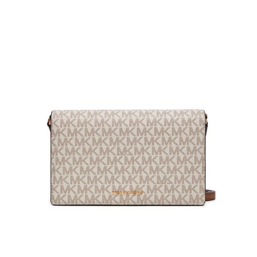 MICHAEL Michael Kors Torebka Jet Set 32T4GJ6C6B Beżowy ze sklepu MODIVO w kategorii Listonoszki - zdjęcie 182736772