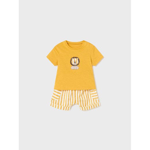 Mayoral Komplet t-shirt i spodenki 1253 Kolorowy ze sklepu MODIVO w kategorii Komplety niemowlęce - zdjęcie 182736841