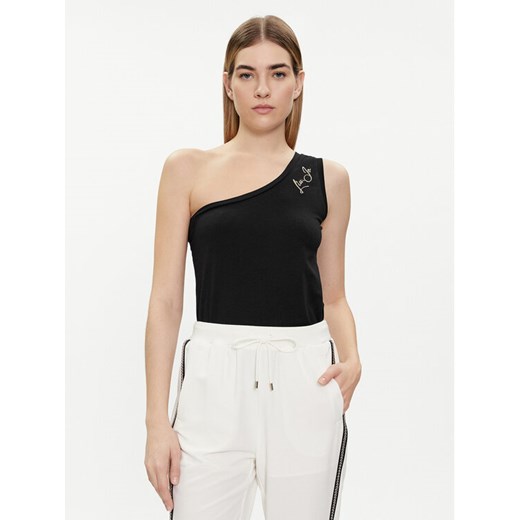 Liu Jo Top TA4270 JS003 Czarny Regular Fit ze sklepu MODIVO w kategorii Bluzki damskie - zdjęcie 182736980