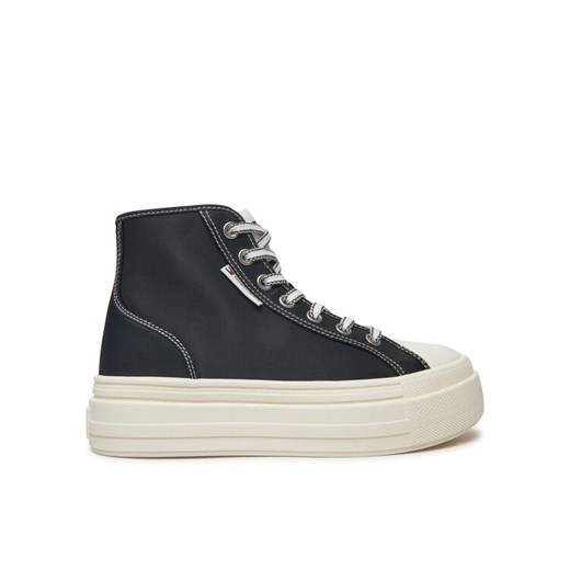 Tommy Jeans Trampki Foxing EN0EN02704 Czarny ze sklepu MODIVO w kategorii Trampki damskie - zdjęcie 182737024