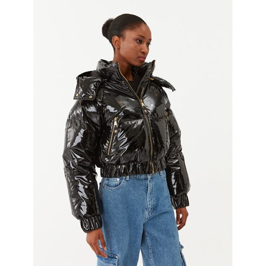 Versace Jeans Couture Kurtka puchowa 75HAU402 Czarny Regular Fit ze sklepu MODIVO w kategorii Kurtki damskie - zdjęcie 182737063