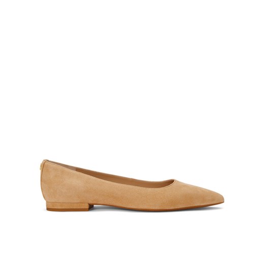 LAUREN RALPH LAUREN Baleriny 802871265007 Brązowy ze sklepu MODIVO w kategorii Balerinki - zdjęcie 182737280
