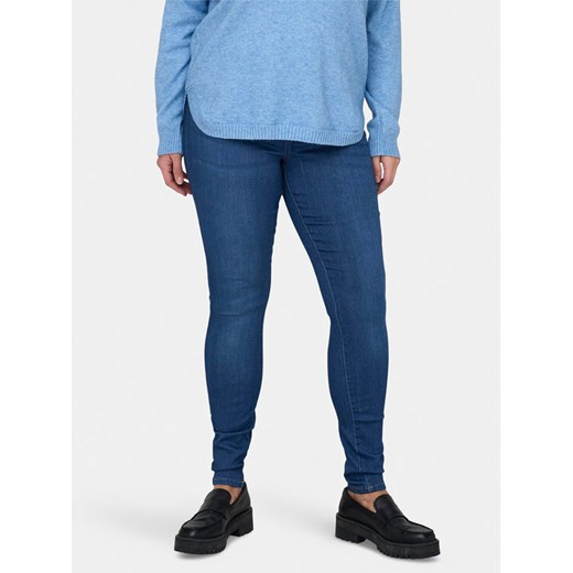 ONLY Carmakoma Jeansy Storm 15313096 Niebieski Skinny Fit ze sklepu MODIVO w kategorii Jeansy damskie - zdjęcie 182737300