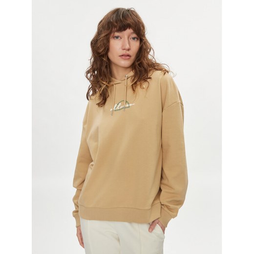 Ellesse Bluza Olinta Oh Hoody SGQ16967 Brązowy Regular Fit ze sklepu MODIVO w kategorii Bluzy damskie - zdjęcie 182737370