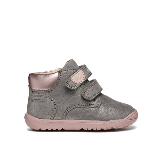Geox Sneakersy B Macchia Girl B164PC 07722 C1FK8 Szary ze sklepu MODIVO w kategorii Buty sportowe dziecięce - zdjęcie 182737392