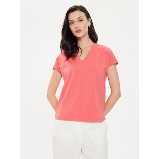 Tatuum T-Shirt Nesti T2407.052 Koralowy Regular Fit ze sklepu MODIVO w kategorii Bluzki damskie - zdjęcie 182737394