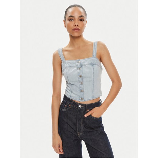 Levi's® Top Drea A7614-0000 Niebieski Slim Fit S MODIVO