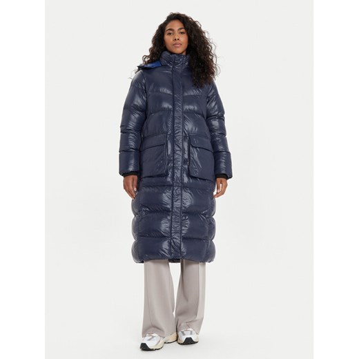 Whistler Kurtka zimowa Lakewood W Long Puffer W243266 Granatowy Regular Fit ze sklepu MODIVO w kategorii Kurtki damskie - zdjęcie 182737431