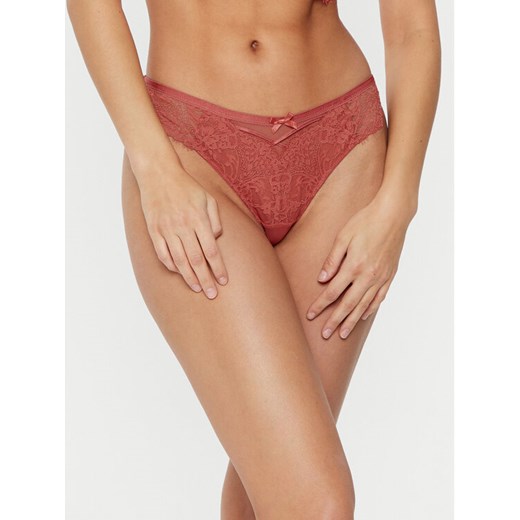 Hunkemöller Stringi Arabella 206330 Czerwony ze sklepu MODIVO w kategorii Majtki damskie - zdjęcie 182737461