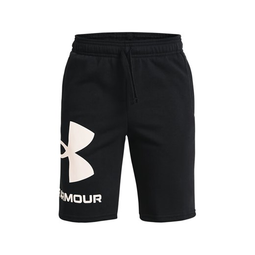 Under Armour Szorty sportowe UA RIVAL FLEECE LOGO SHORTS 1359065 Czarny Regular Under Armour M MODIVO