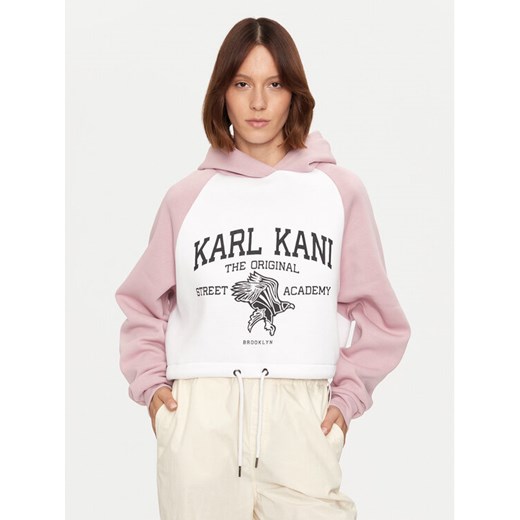 Karl Kani Bluza Street Academy 61210024 Różowy Loose Fit ze sklepu MODIVO w kategorii Bluzy damskie - zdjęcie 182737473