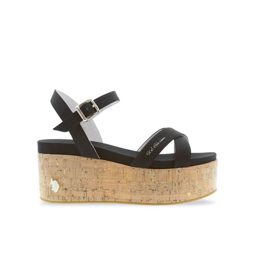 U.S. Polo Assn. Sandały Loren LOREN002 Czarny ze sklepu MODIVO w kategorii Sandały damskie - zdjęcie 182737474